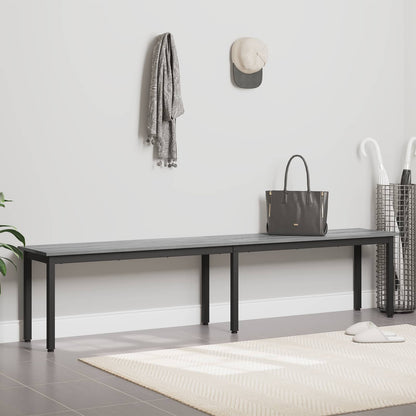 Bench Grey Sonoma 200 x 35 x 45 cm Engineered Wood