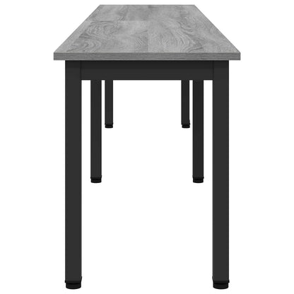 Bench Grey Sonoma 200 x 35 x 45 cm Engineered Wood