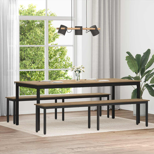 Bench Artisian Oak 200 x 35 x 45 cm Engineered Wood
