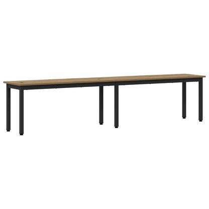 Bench Artisian Oak 200 x 35 x 45 cm Engineered Wood