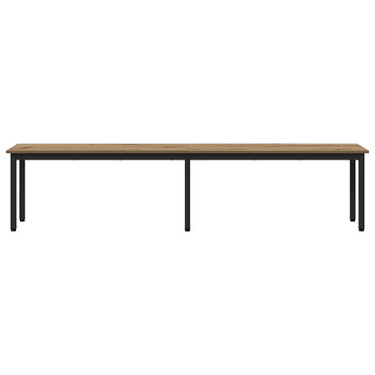Bench Artisian Oak 200 x 35 x 45 cm Engineered Wood