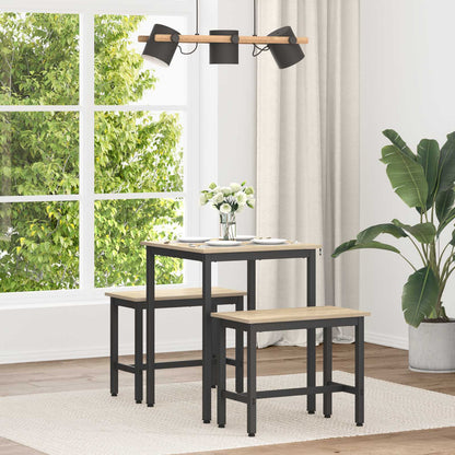 Dining Tables 60 x 60 x 75 cm METAL Square