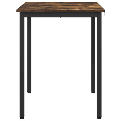 Dining Tables 60 x 60 x 75 cm Engineered Wood Smoked Oak Square