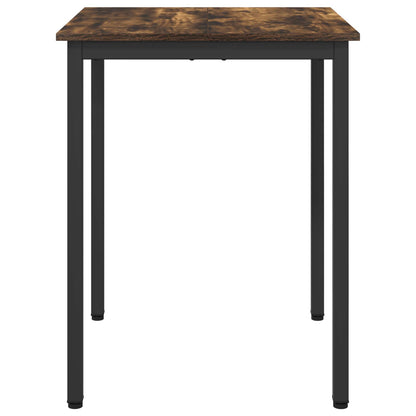 Dining Tables 60 x 60 x 75 cm Engineered Wood Smoked Oak Square
