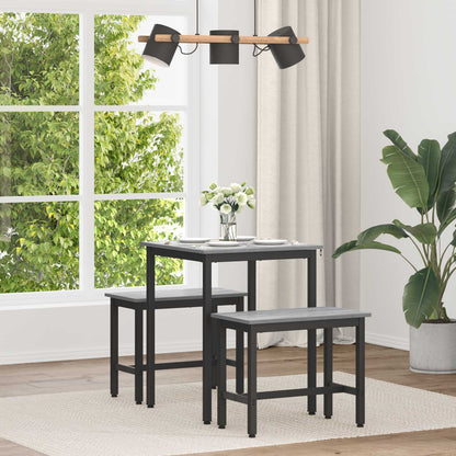 Dining Tables 60 x 60 x 75 cm Engineered Wood Grey Sonoma