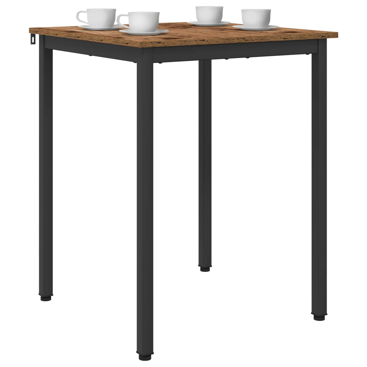 Dining Tables 60 x 60 x 75 cm Engineered Wood Old Wood Square