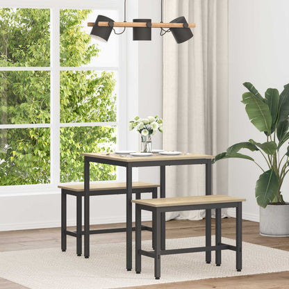Dining Tables 70 x 70 x 75 cm Engineered Wood Sonoma Oak Square