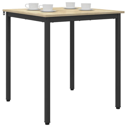 Dining Tables 70 x 70 x 75 cm Engineered Wood Sonoma Oak Square