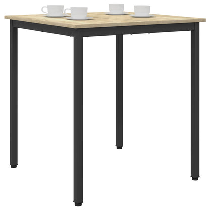 Dining Tables 70 x 70 x 75 cm Engineered Wood Sonoma Oak Square