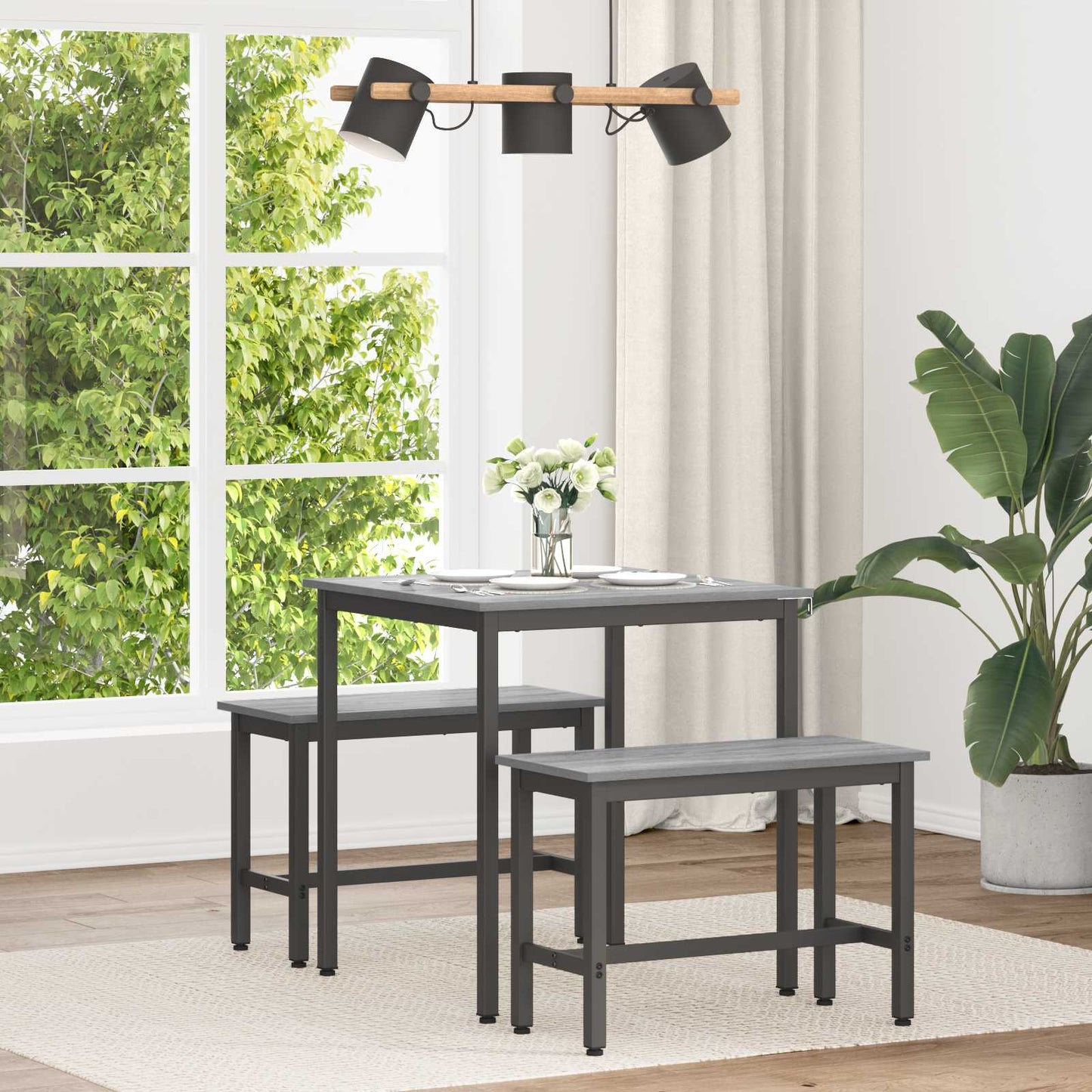 Dining Tables 70 x 70 x 75 cm METAL