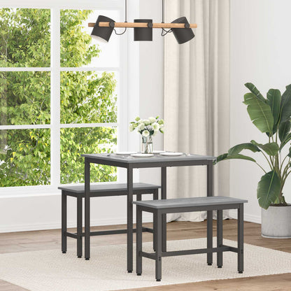 Dining Tables 70 x 70 x 75 cm Engineered Wood Grey Sonoma