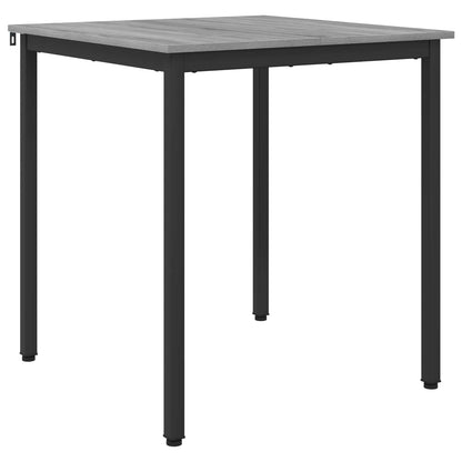 Dining Tables 70 x 70 x 75 cm Engineered Wood Grey Sonoma
