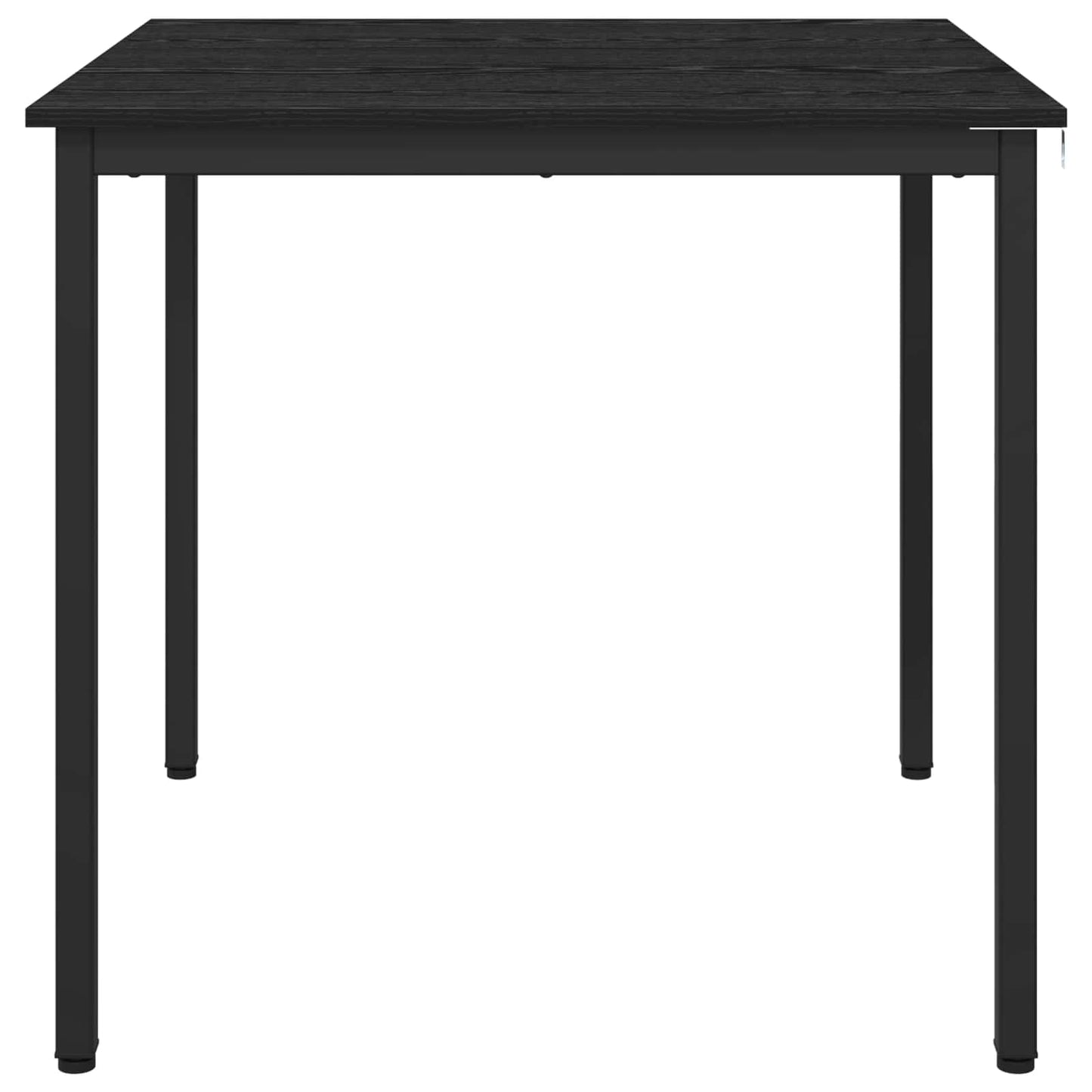 Dining Tables 80 x 80 x 75 cm Engineered Wood Black Oak Square