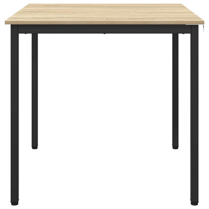Dining Tables 80 x 80 x 75 cm Engineered Wood Sonoma Oak Square