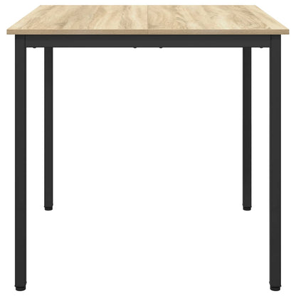 Dining Tables 80 x 80 x 75 cm Engineered Wood Sonoma Oak Square
