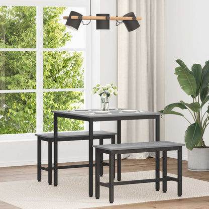Dining Tables 80 x 80 x 75 cm Engineered Wood Grey Sonoma