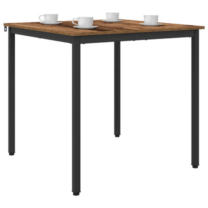 Dining Tables 80 x 80 x 75 cm Engineered Wood Oak Wood Square
