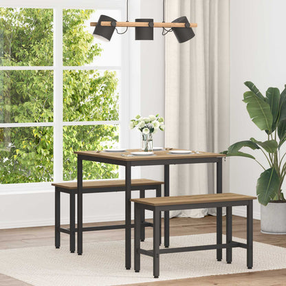 Dining Tables 80 x 80 x 75 cm Engineered Wood Artisan Oak