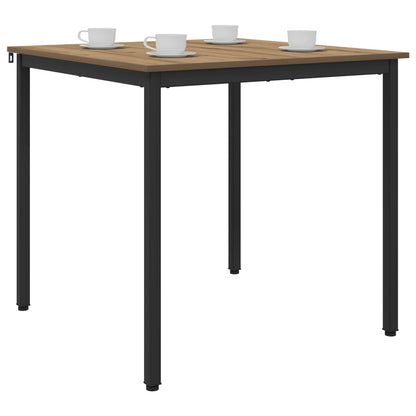 Dining Tables 80 x 80 x 75 cm Engineered Wood Artisan Oak