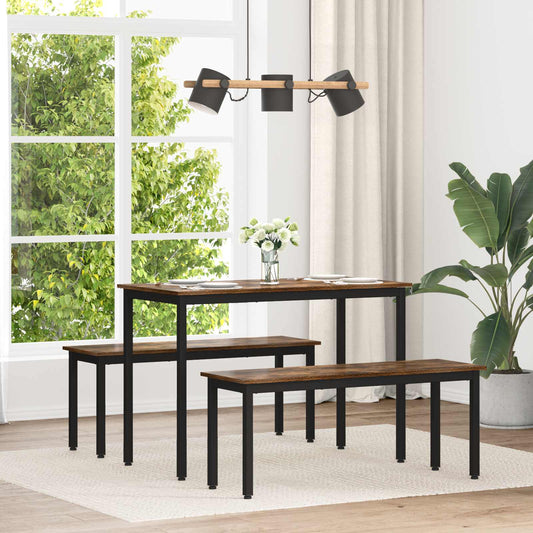 Dining Tables 110 x 55 x 75 cm Engineered Wood Smoked Oak