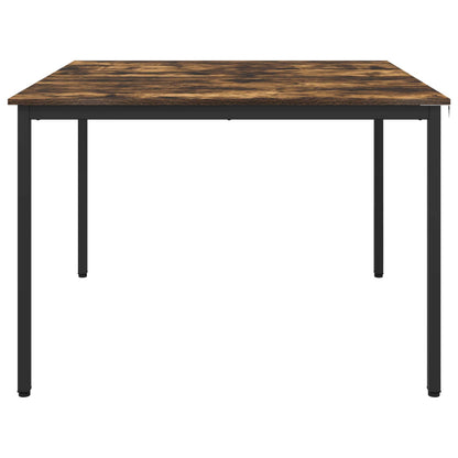 Dining Tables 110 x 110 x 75 cm Engineered Wood Smoked Oak