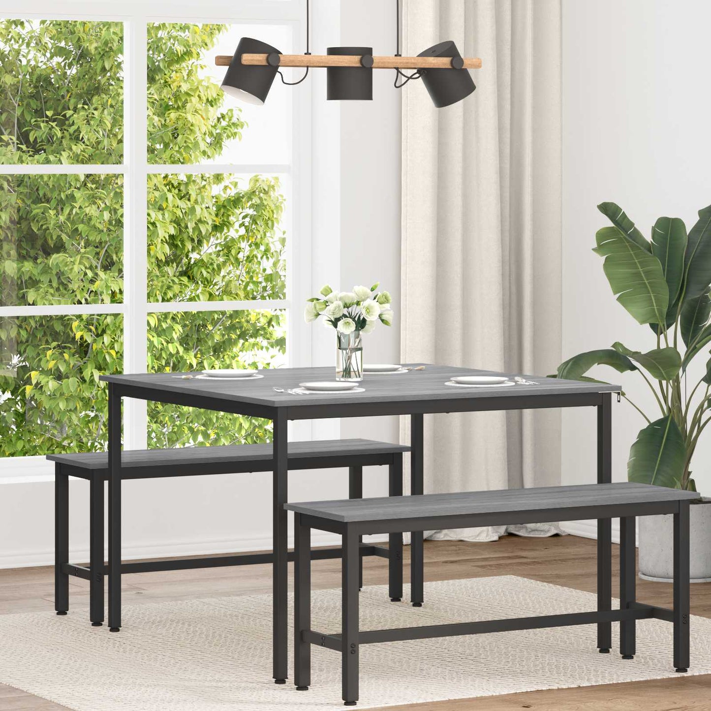Dining Tables 110 x 110 x 75 cm METAL
