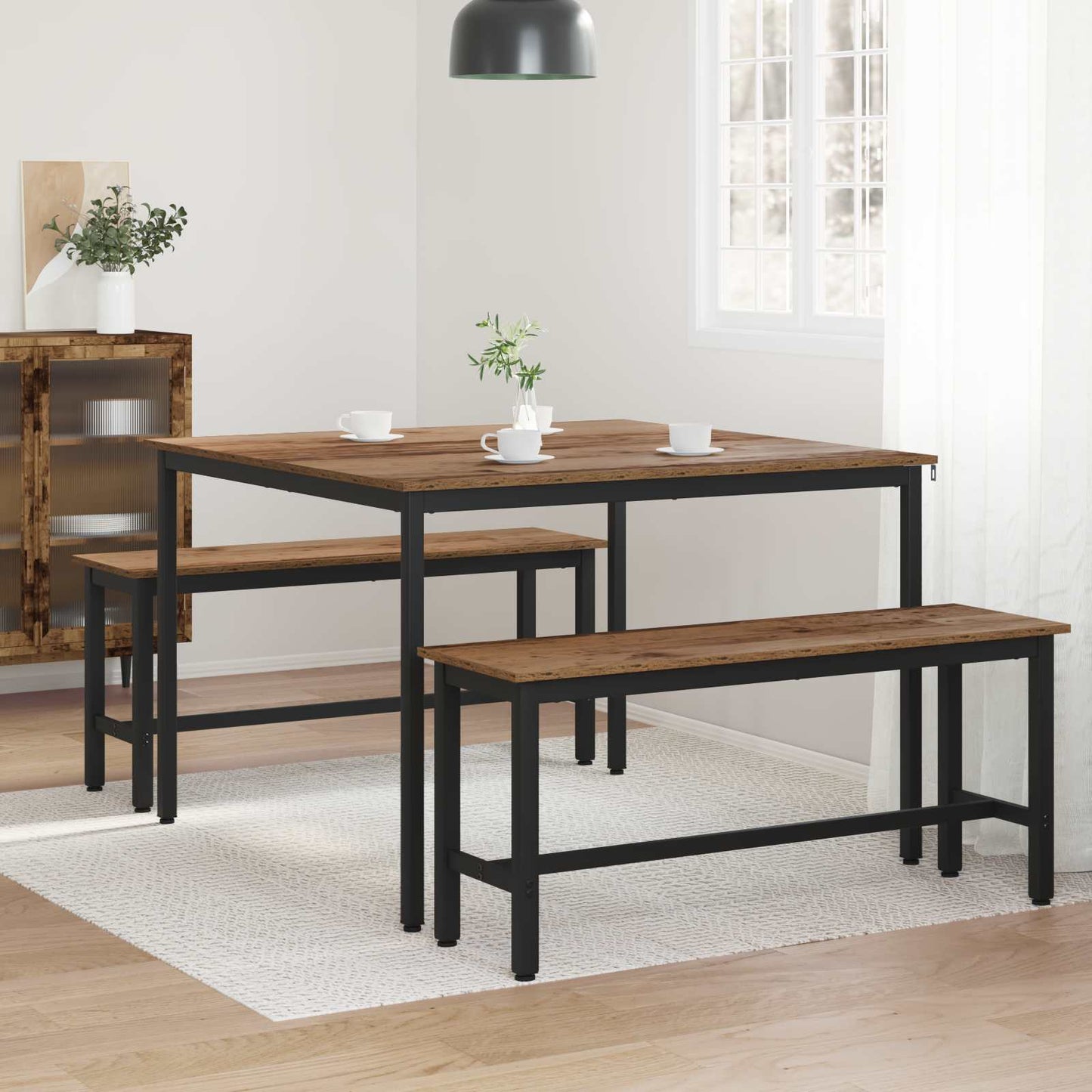 Dining Tables 110 x 110 x 75 cm Engineered Wood Oak Wood