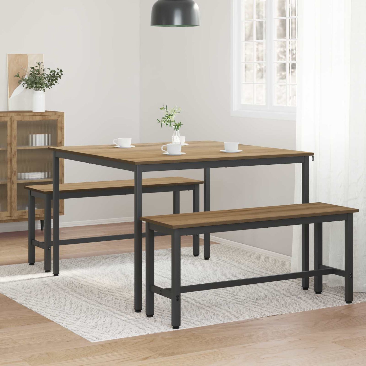 Dining Tables 110 x 110 x 75 cm METAL