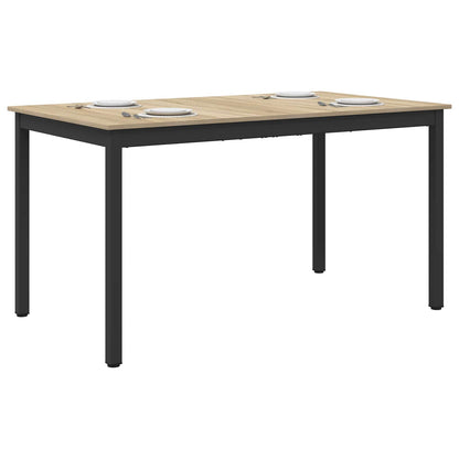 Dining Tables 140 x 80 x 75 cm Engineered Wood Sonoma Oak
