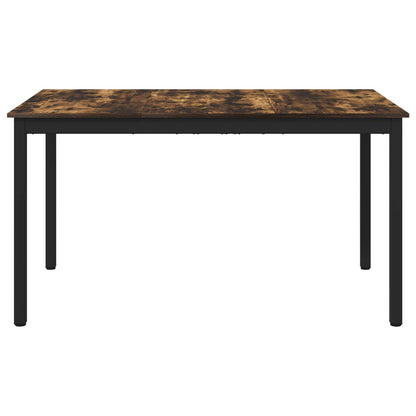 Dining Tables 140 x 80 x 75 cm Engineered Wood Smoked Oak