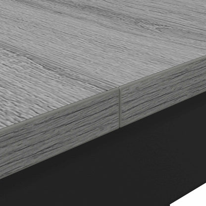 Dining Tables 140 x 80 x 75 cm Engineered Wood Grey Sonoma