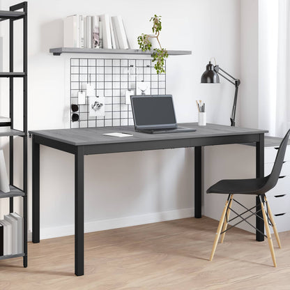 Dining Tables 140 x 80 x 75 cm Engineered Wood Grey Sonoma