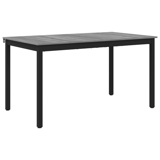 Dining Tables 140 x 80 x 75 cm Engineered Wood Grey Sonoma
