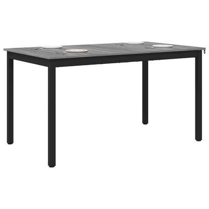 Dining Tables 140 x 80 x 75 cm Engineered Wood Grey Sonoma