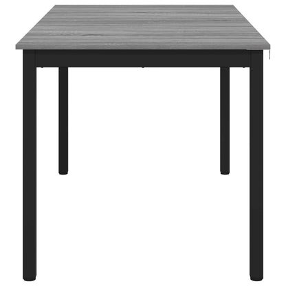 Dining Tables 140 x 80 x 75 cm Engineered Wood Grey Sonoma