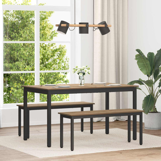 Dining Tables 140 x 80 x 75 cm Engineered Wood Artisan Oak