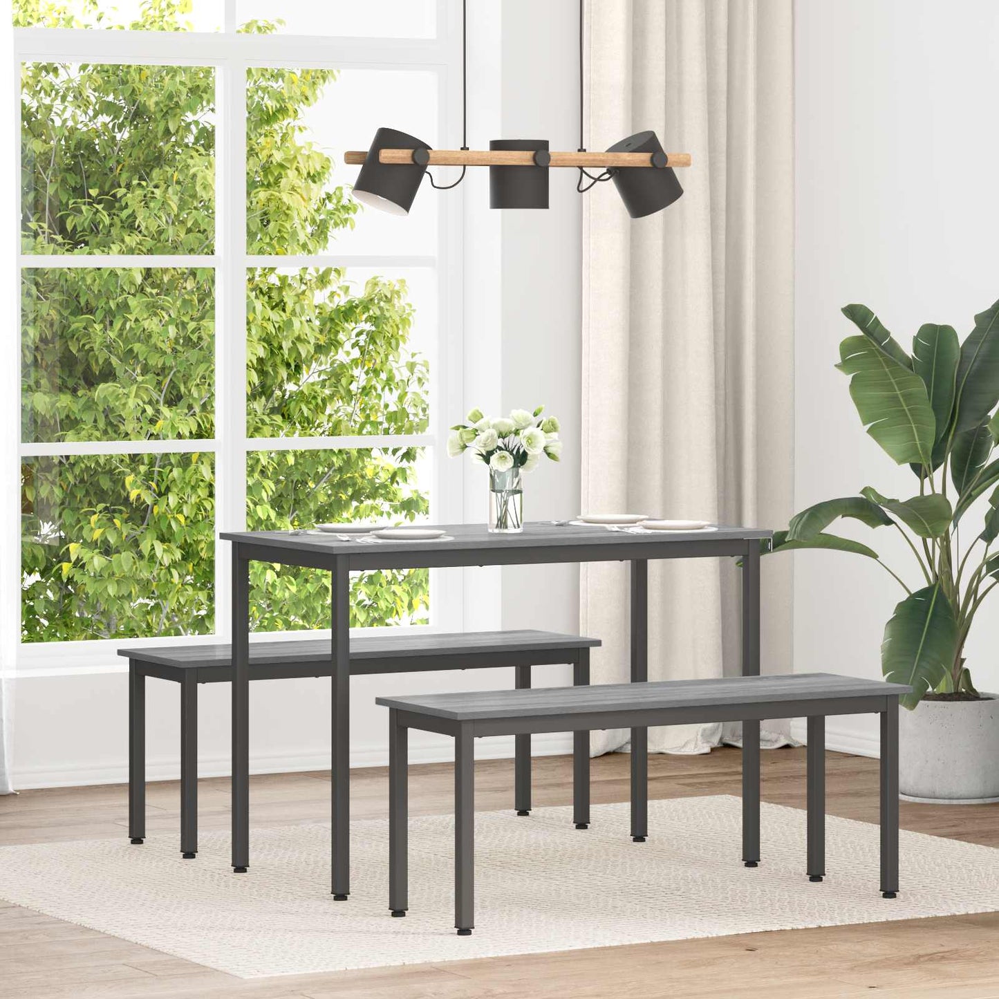 Dining Tables 150 x 78 x 75 cm METAL