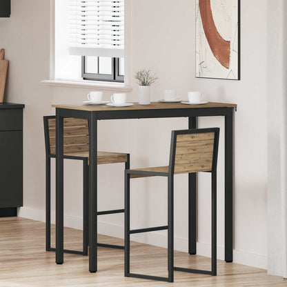 Standing Bar Table Engineered Wood