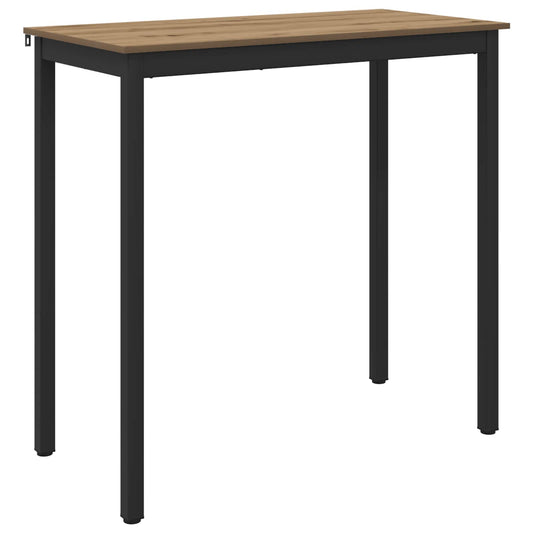 Standing Bar Table Engineered Wood Rectangular