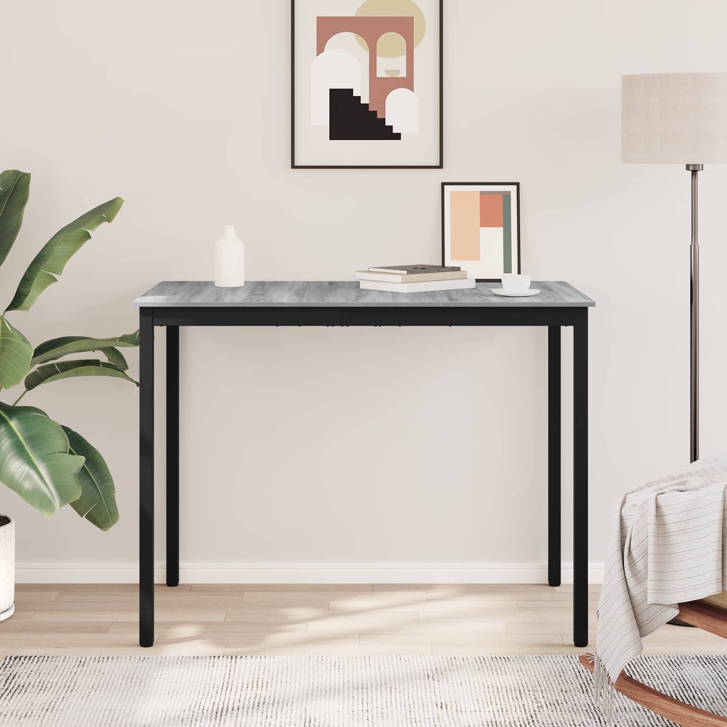 Standing Bar Table Engineered Wood