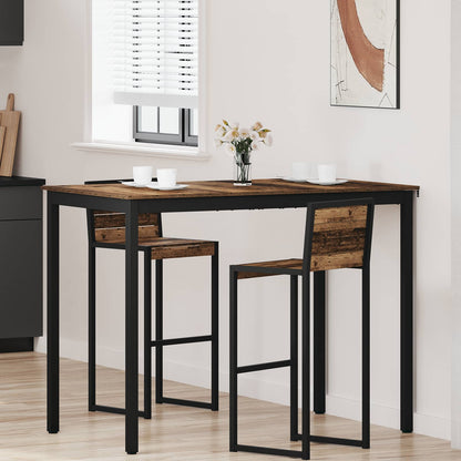 Standing Bar Table Engineered Wood