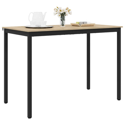Standing Bar Table Engineered Wood Rectangular