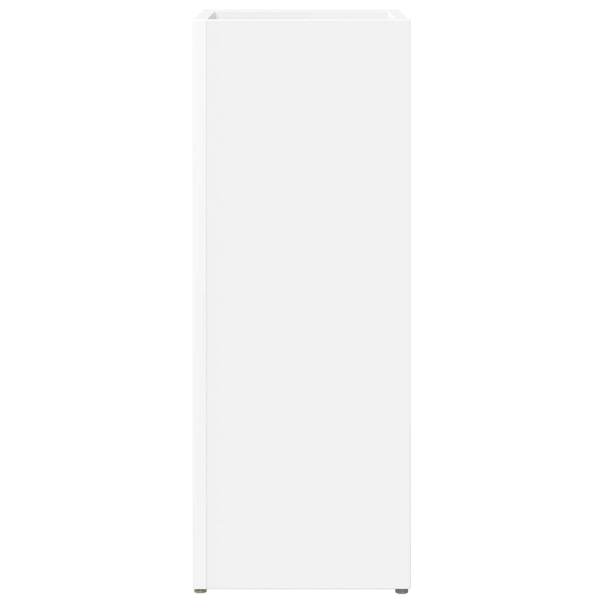 Umbrella Stand White 25 x 24.5 x 64 cm Engineered Wood