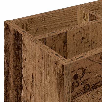 Umbrella Stand Old Wood 65 x 24 x 50 cm Engineered Wood