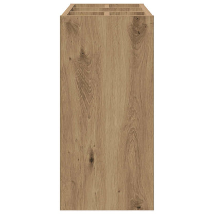 Umbrella Stand Artisan Oak 65 x 24 x 50 cm Engineered Wood