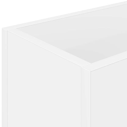 Umbrella Stand White 40 x 20 x 55.5 cm Engineered Wood