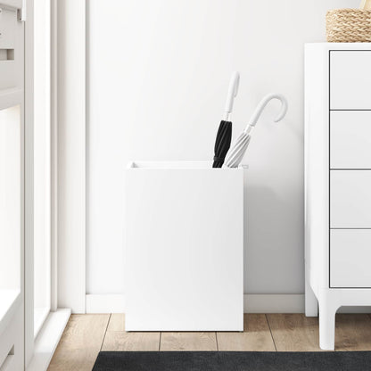 Umbrella Stand White 40 x 20 x 55.5 cm Engineered Wood