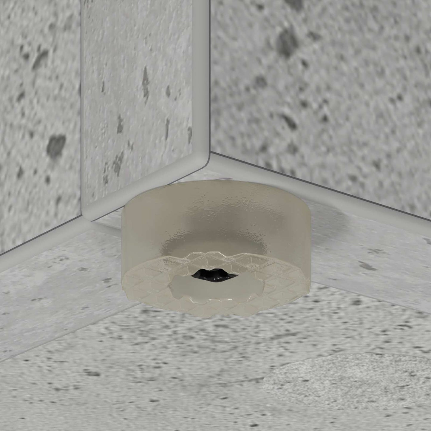 Umbrella Stand Concrete Grey 40 x 20 x 55.5 cm Engineered Wood