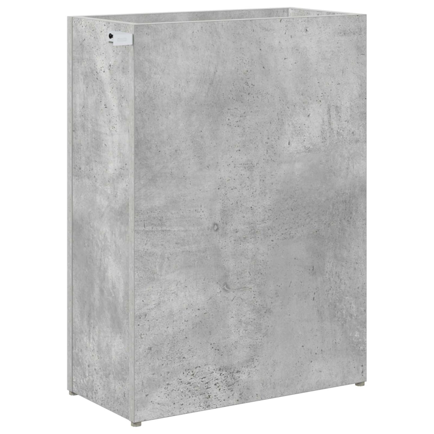 Umbrella Stand Concrete Grey 40 x 20 x 55.5 cm Engineered Wood