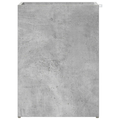 Umbrella Stand Concrete Grey 40 x 20 x 55.5 cm Engineered Wood